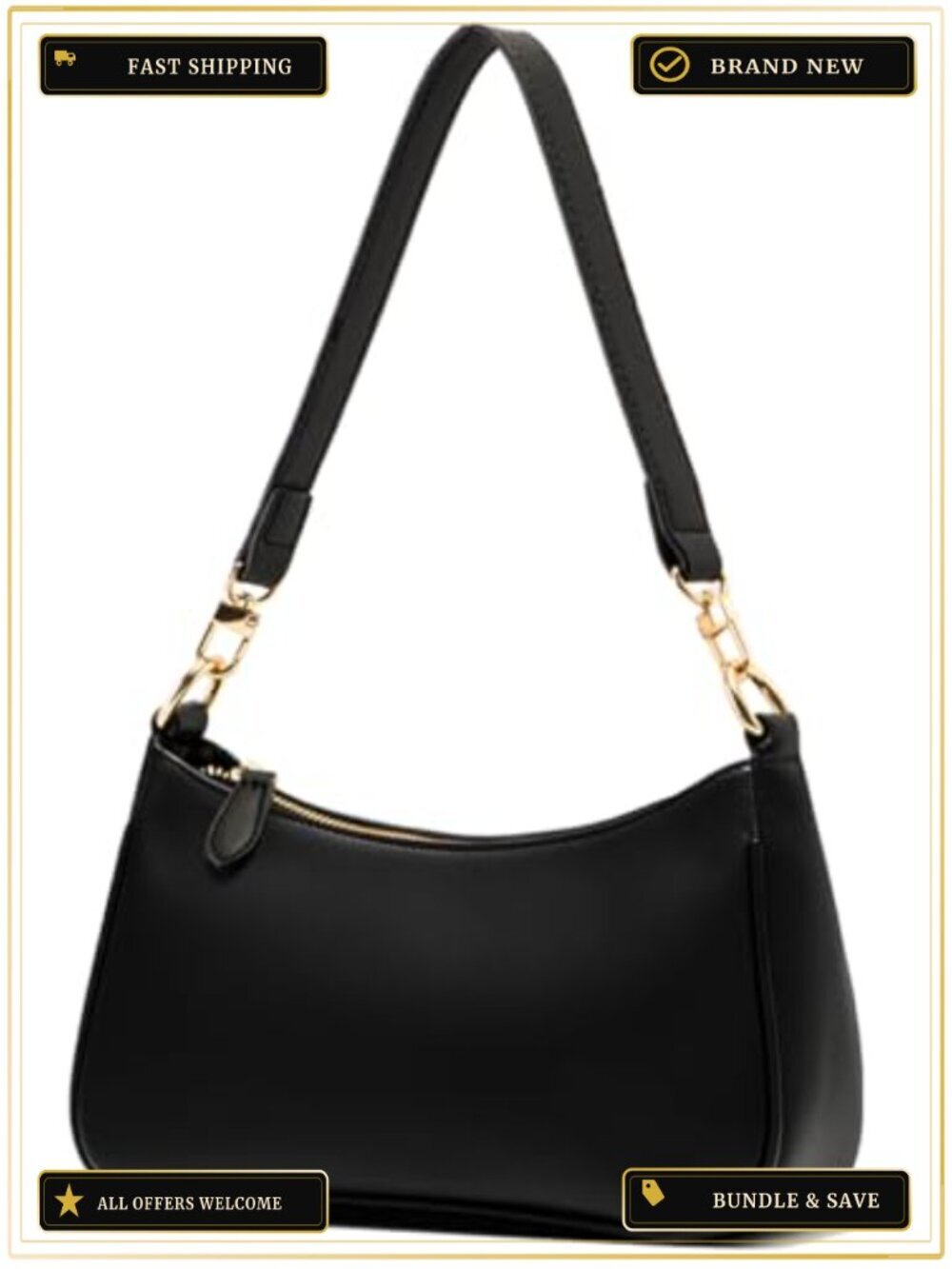 VODIU Women's Shoulder Bag Hobo Crossbody Handbag Pu Leather Purse Clutch Tote